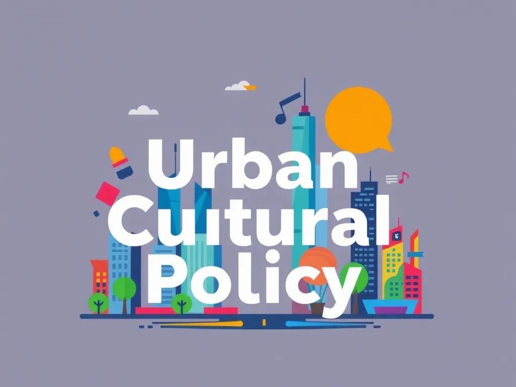 Urban Cultural Policy: Shaping Cities Through Arts & Innovation logo